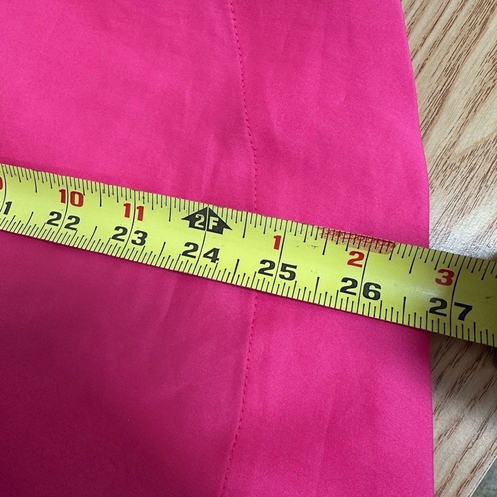 Chico's Top Shirt Blouse 3/4 Sleeve V Neck Dolman Popover Pink Poplin Women XL 3 - Picture 8 of 8